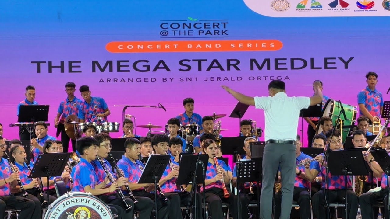 The Mega Star Medley | St Joseph Band 98 |  Musikang Alay sa magigiting na Juana | CATP