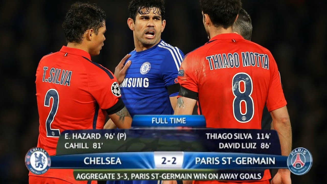 Chelsea vs PSG (2014-15 UCL Round of 16 2nd leg) Highlights