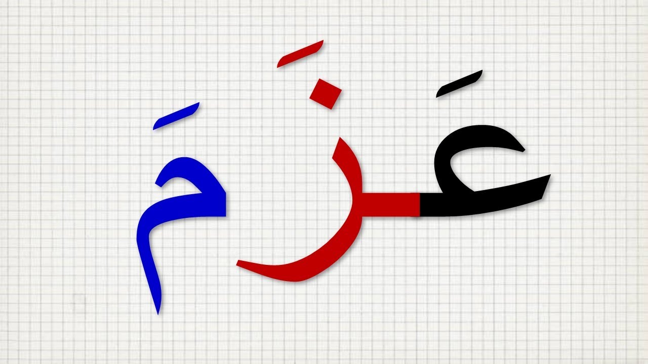 تعليم القراءة الكتابة / كلمات ثلاثية مع حركة الفتح