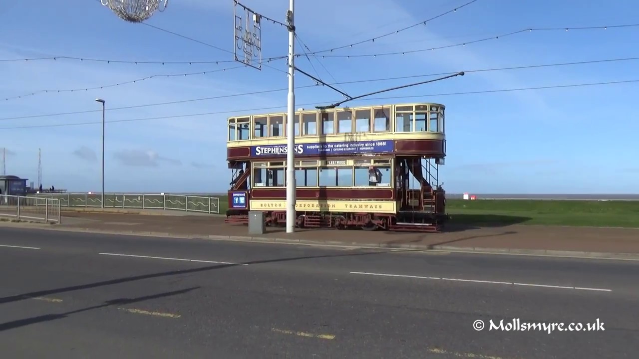 Blackpool Heritage Tram Tours 15 April 2017