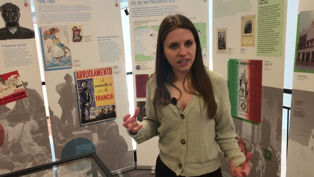 Le musée archéologique de Audun le Tiche en compagnie de Camille