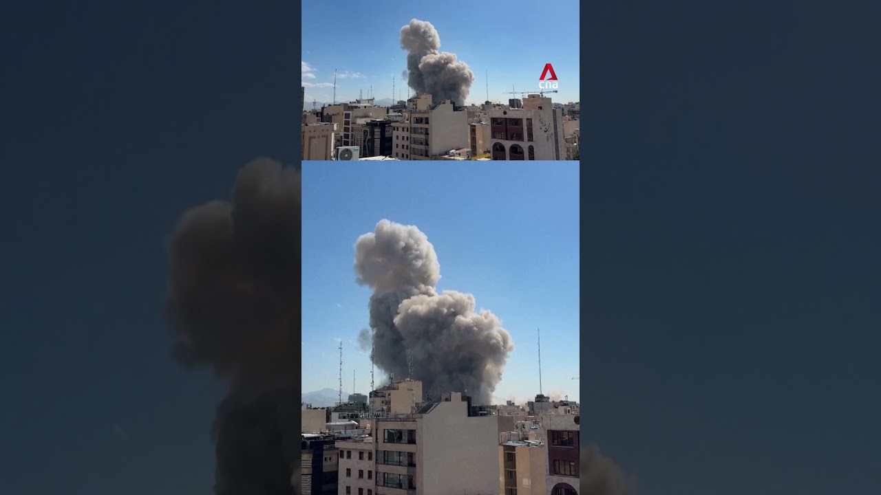 Large explosion rocks Iran's capital after Israel said it's targeting Tehran