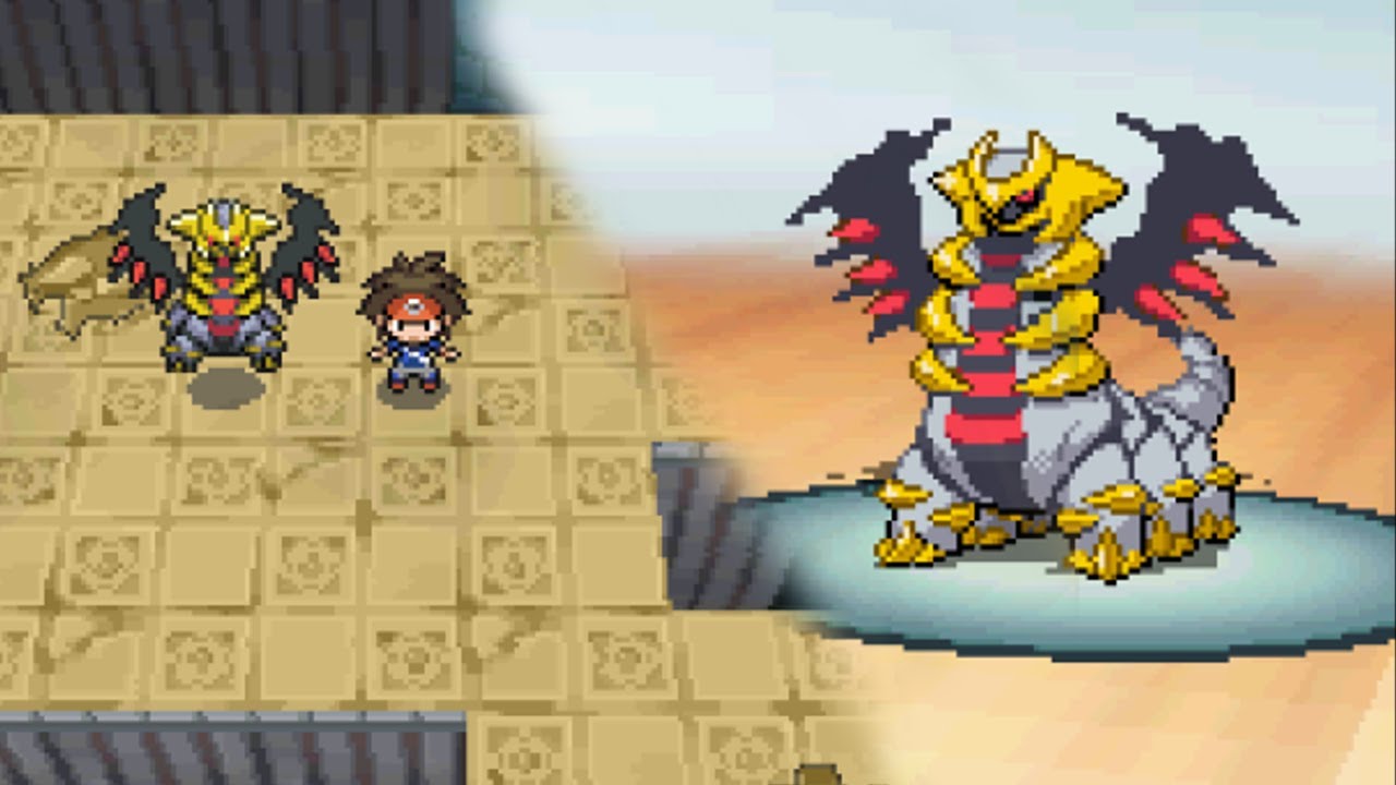 Pokémon Black 2 / White 2: Legendary Giratina Encounter (Hack)