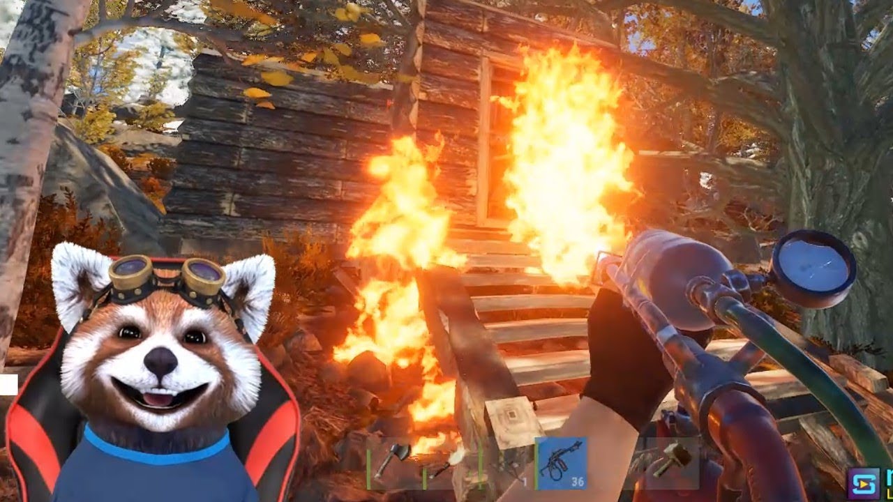 I-AM DAT FOC UNEI CASE si ERA CINEVA IN EA | Rust Lumea Ratonilor