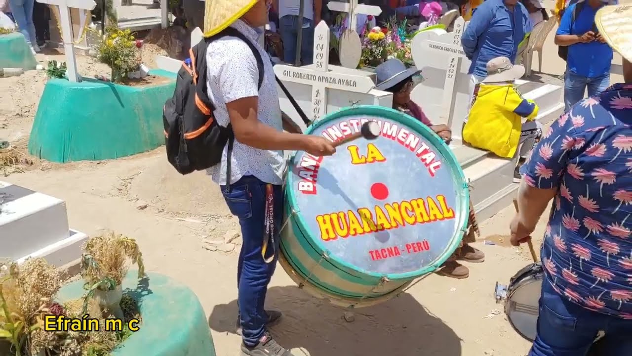 TODOS LOS SANTOS / bandas AMAUTAS, LA HUARANCHAL Y OTROS/cementerio pocollay - #tacna 2023