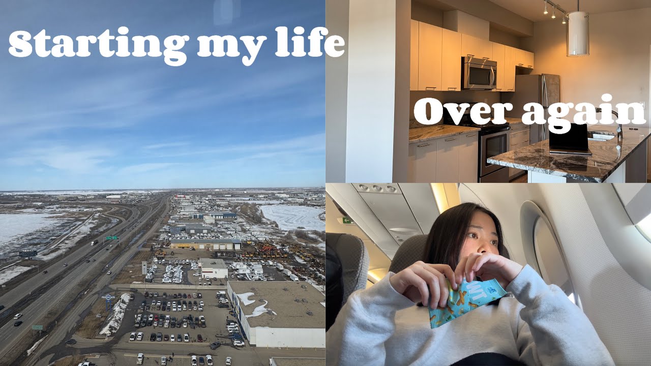 Starting my life over again | moving out of Toronto + apartment tour