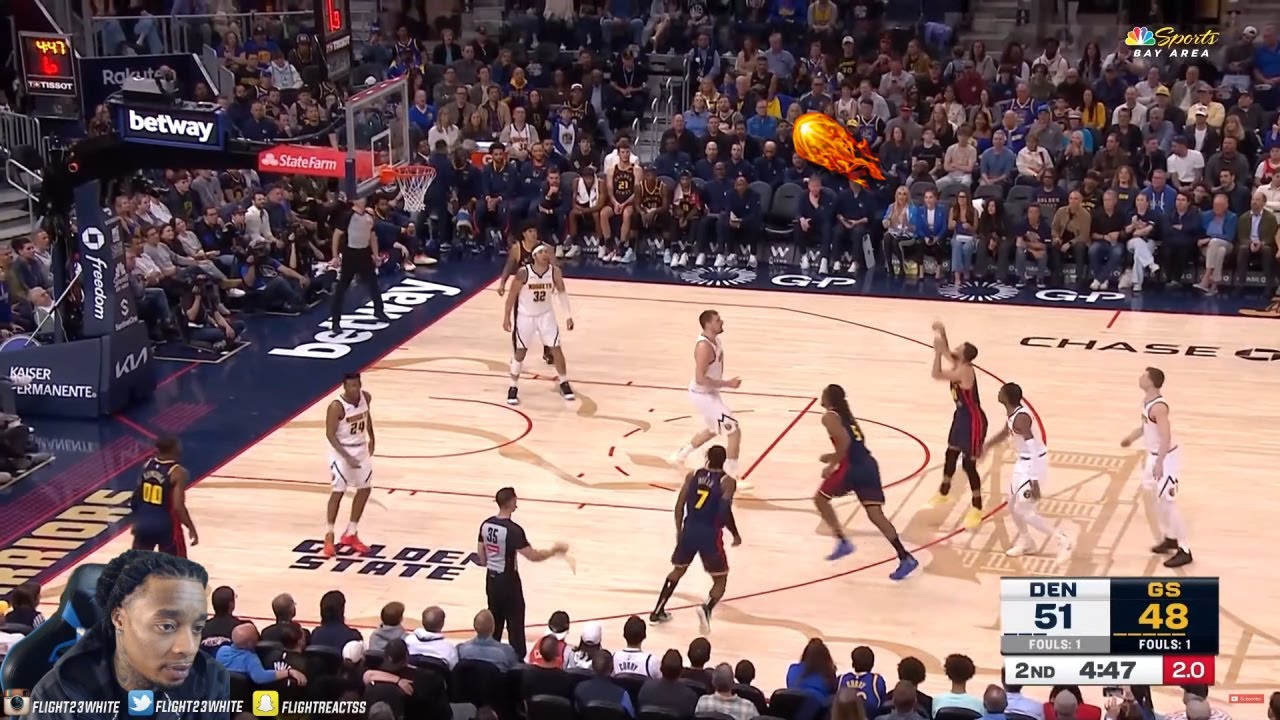 FlightReacts To Warriors vs Nuggets Full Game Highlights | April 4, 2025!