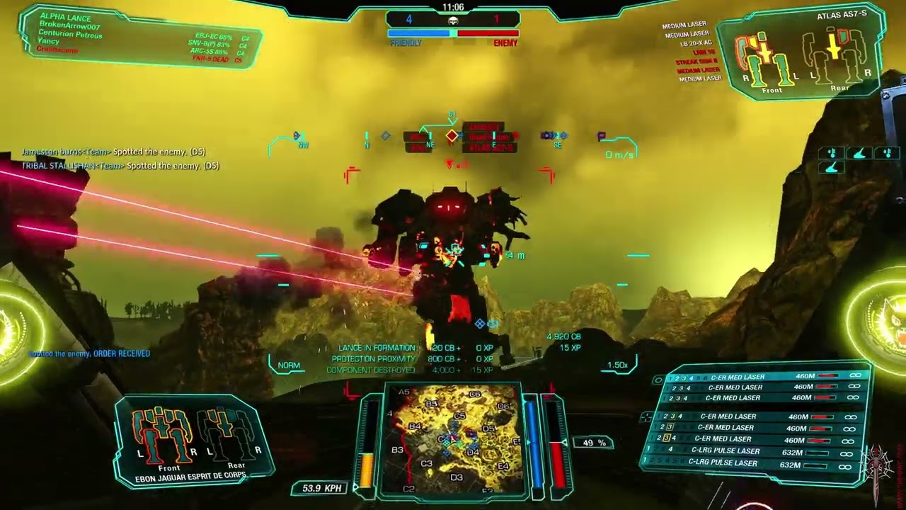 MWO Assault On Caustic Valley
