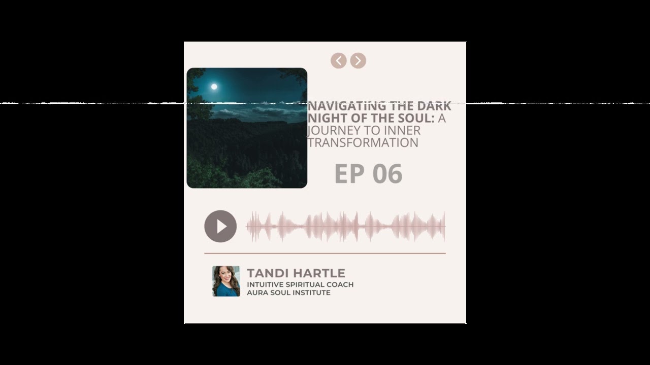 Navigating the Dark Night of the Soul: A Journey to Inner Transformation