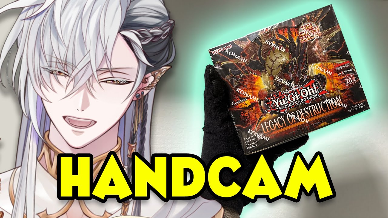 First Handcam Stream EVER! Yu-Gi-Oh! Legacy of Destruction Opening【Handcam】