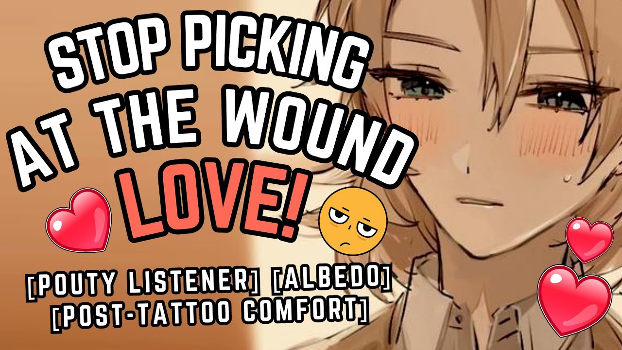 Albedo comforts you after you get a new tattoo [Albedo x Listener ASMR] [Boyfriend Roleplay]
