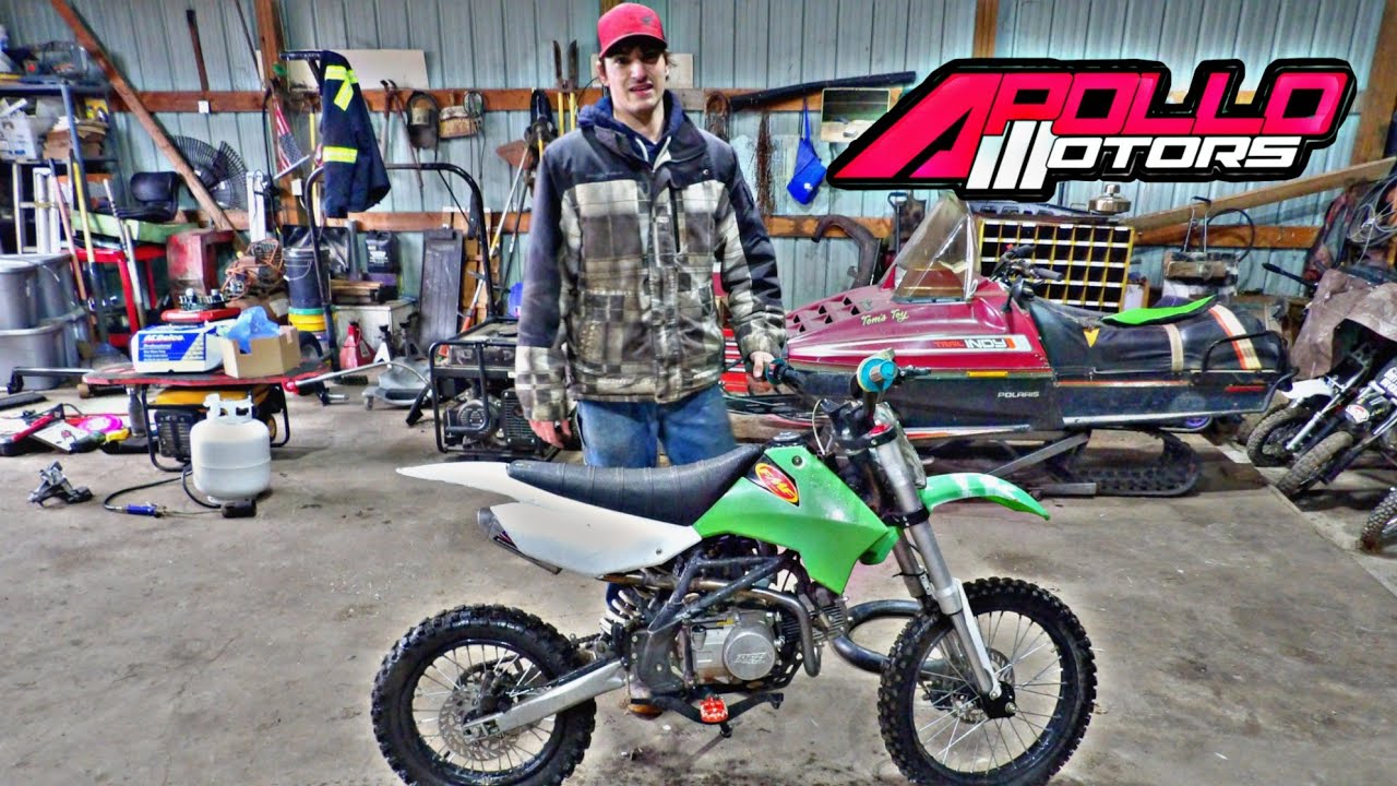 Apollo RFZ 125cc Pit Bike — ремонт карбюратора, регулировка подачи воздуха и топлива + тест-драйв...