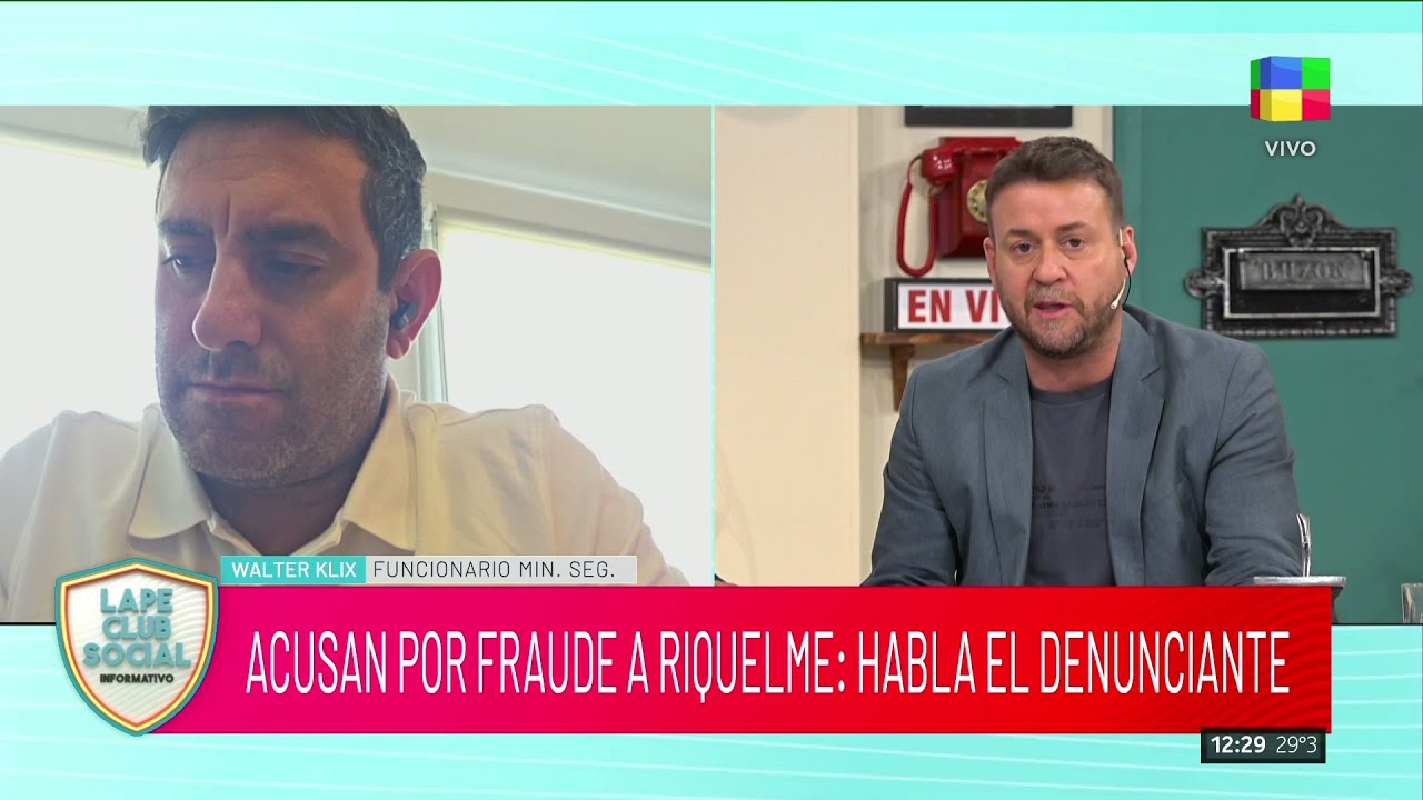 💣 FUERTE DENUNCIA a JUAN ROMÁN RIQUELME por FRAUDE