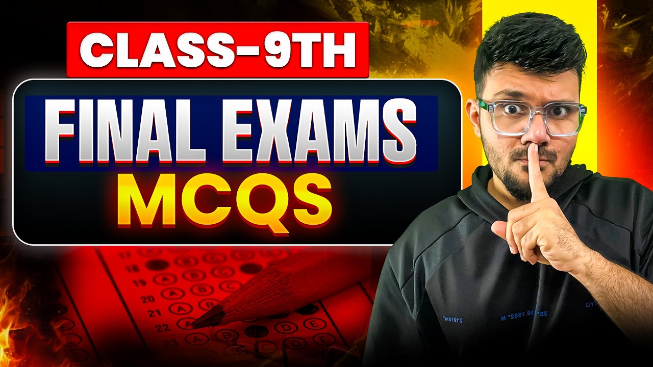 FINAL EXAM MCQs ✅ | Class 9 Science | Maharashtra Board | One Shot | Parth Momaya