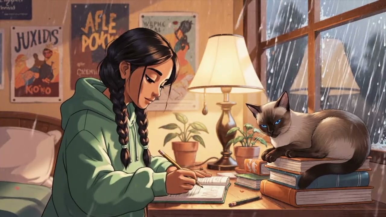 ink & paper. 🌧️ [lofi / productive / cozy study]