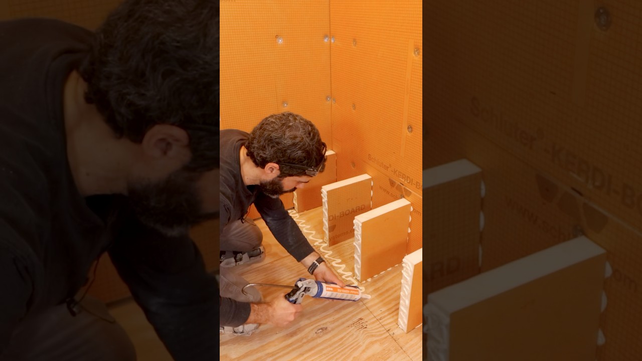 Schluter Shower Bench Tips - 