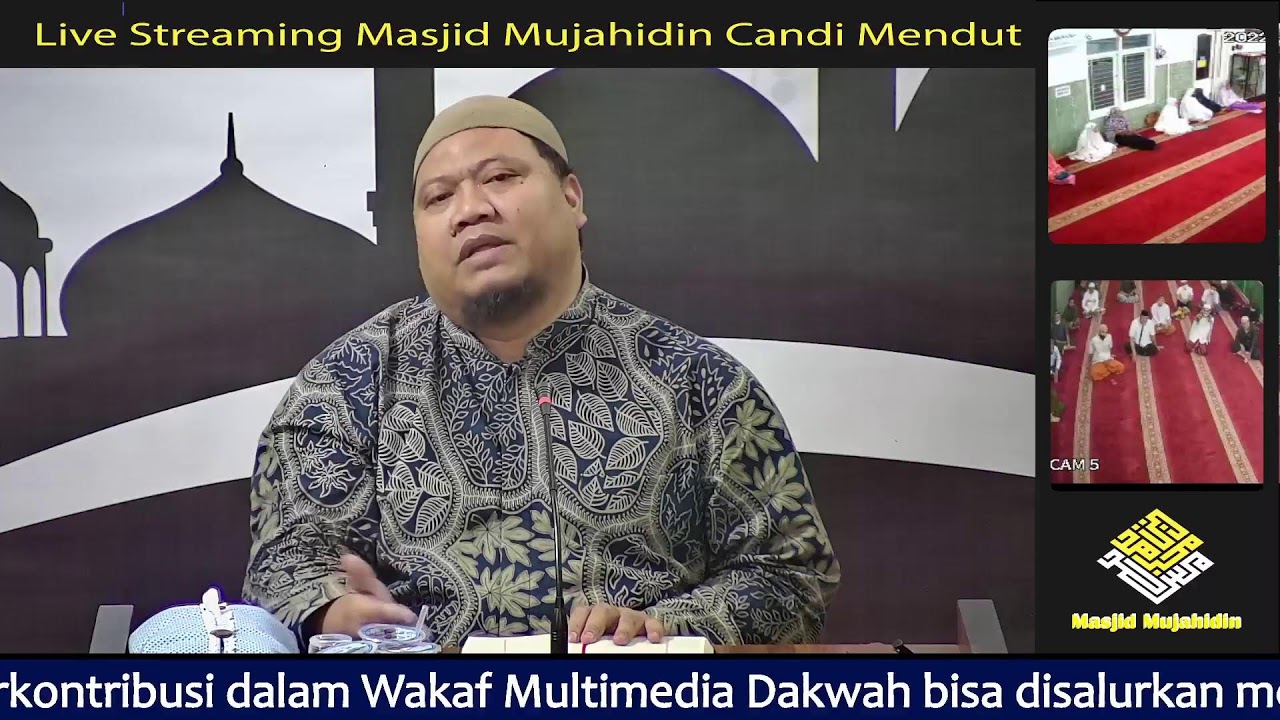 Pengajian Ustadz  Moh Yahya PhD tanggal 19 Agustus 2022