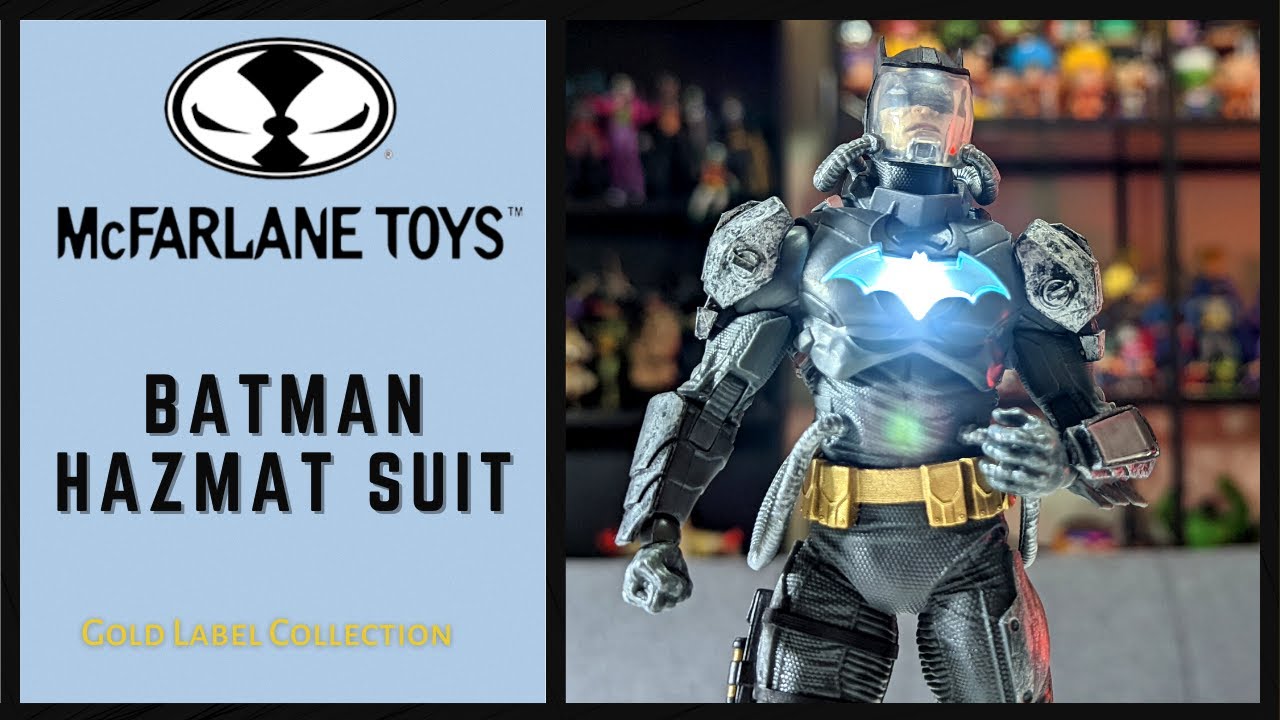 McFarlane Toys DC Multiverse Gold Label Hazmat Suit Batman Review