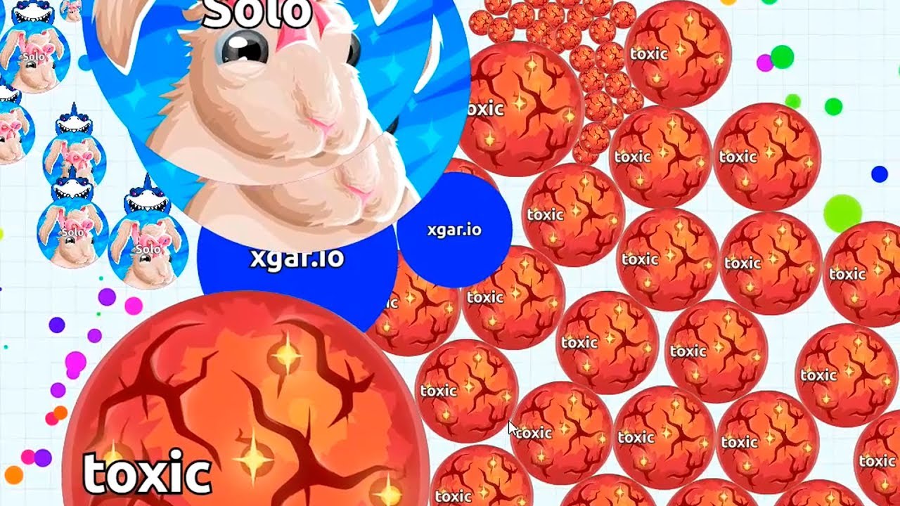 CRAZY XGAR.IO 250 BOTS GAMEPLAY! INSANE DESTRUCTION ( Game Like Agar.io )