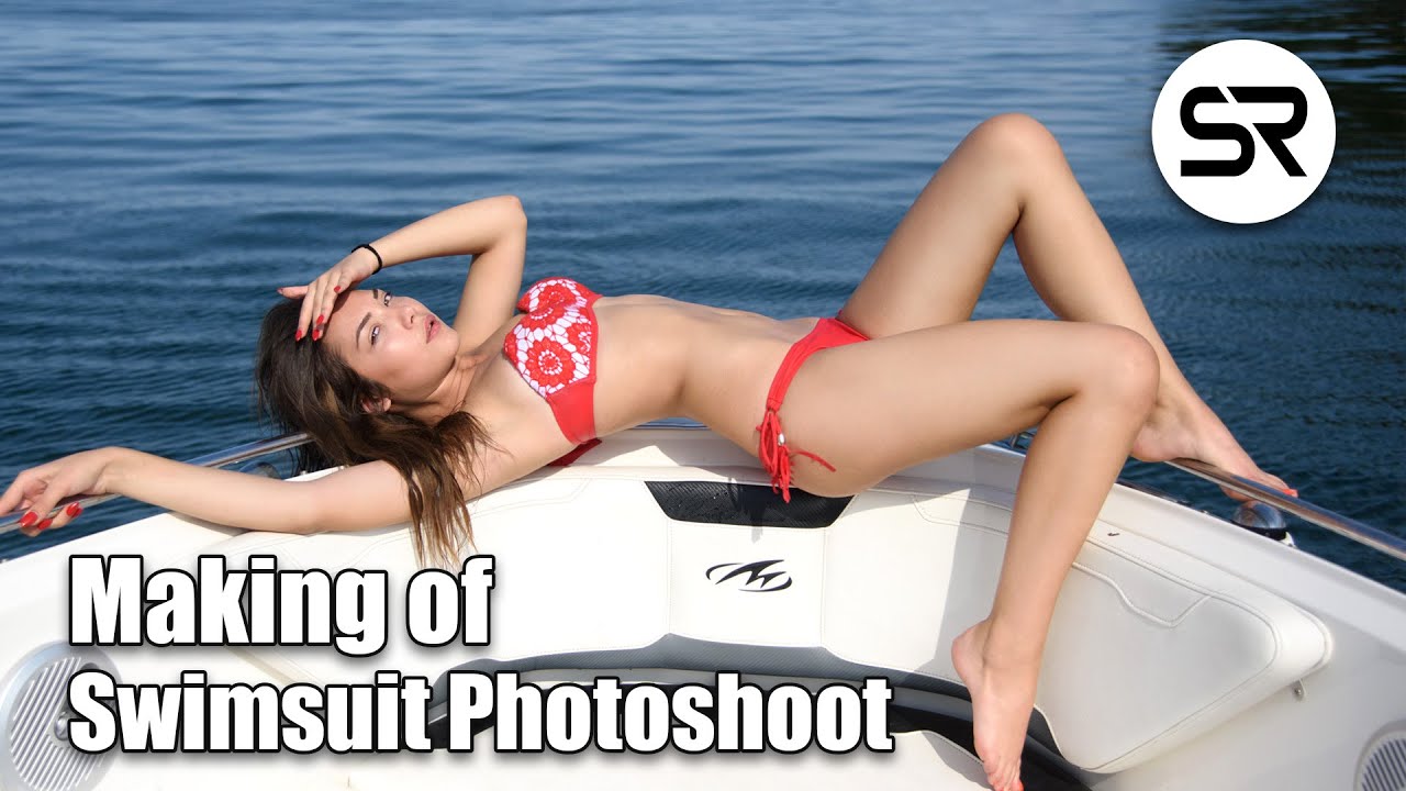 Photoshoot With Beautiful Fashion Models in Swimsuits on Yacht