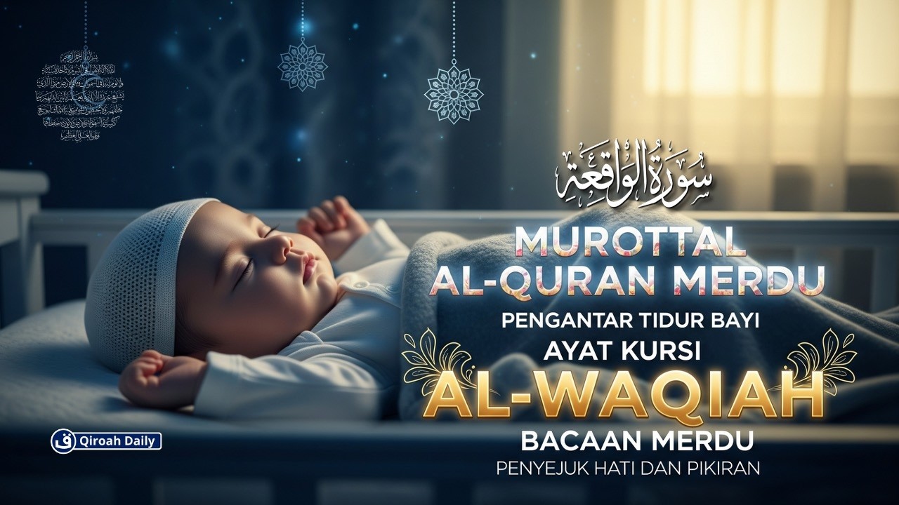 MUROTTAL SURAH AL-WAQIAH سورة الواقعة | AYAT AL-QURAN MERDU PENGANTAR TIDUR PENENANG HATI & PIKIRAN
