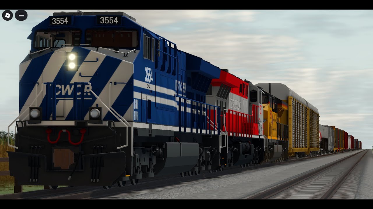 Blue River Mainline GamePlay - BR 3554