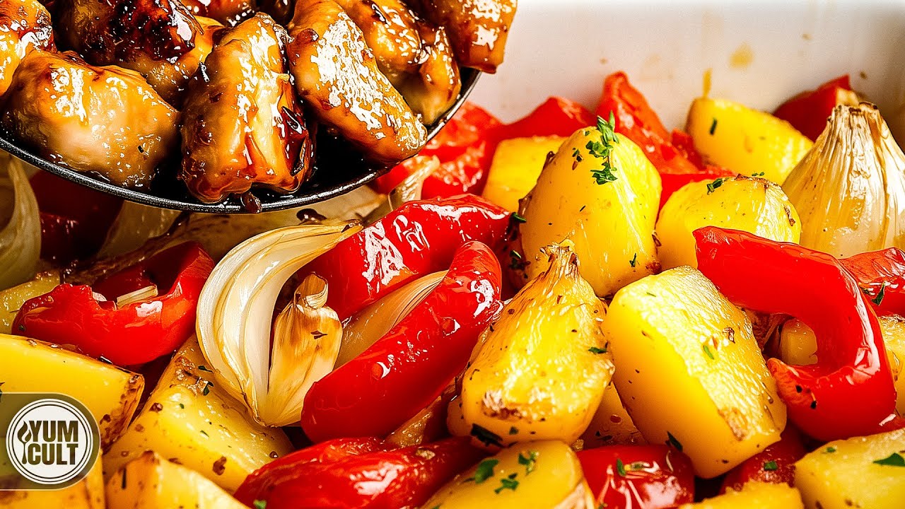 Juicy Oven-Baked Chicken & Potatoes | Cozy Family Comfort Food