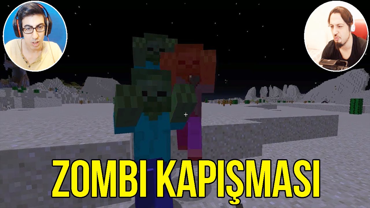 MİNECRAFT ZOMBİ KAPIŞMASI