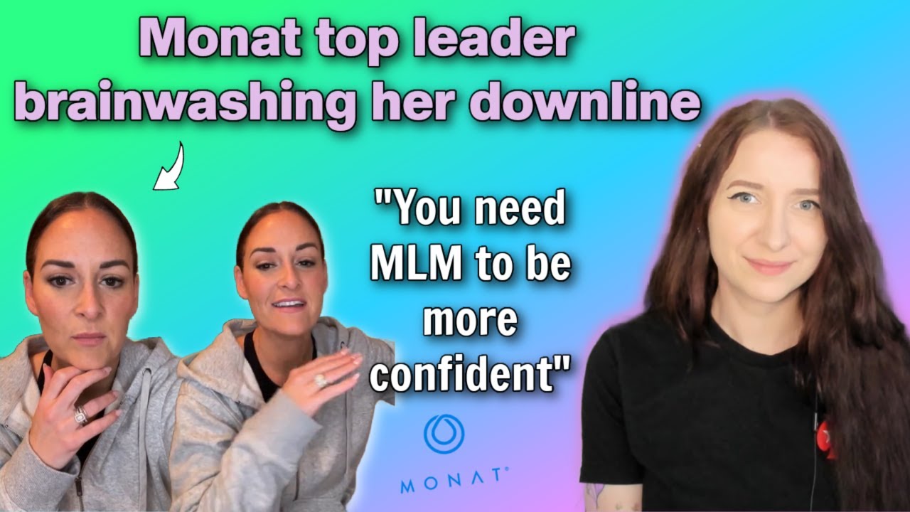 Monat leader brainwashing her downline | 