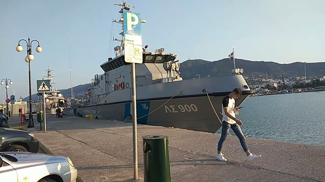 вечерняя прогулка в Митилини