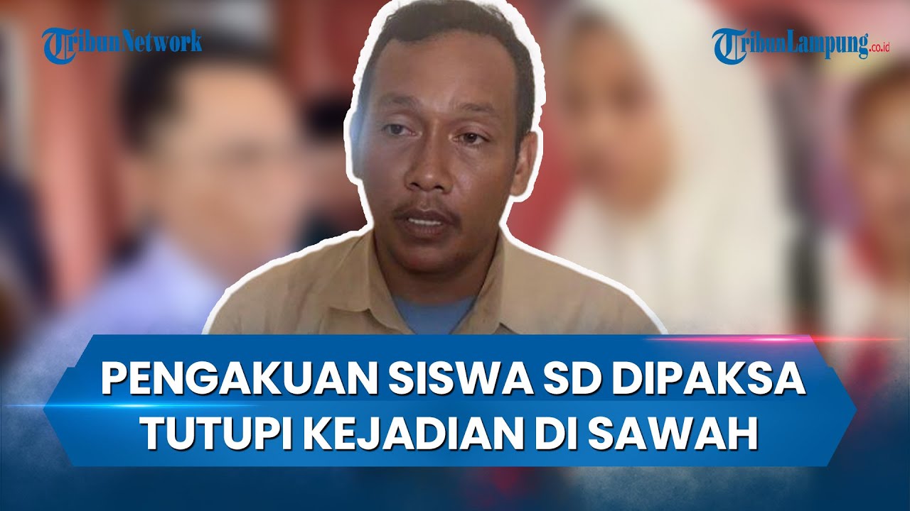 Obrolan Siswa SD Korban Guru Supriyani dengan Aipda Wibowo, Dipaksa Tutupi Kejadian di Sawah
