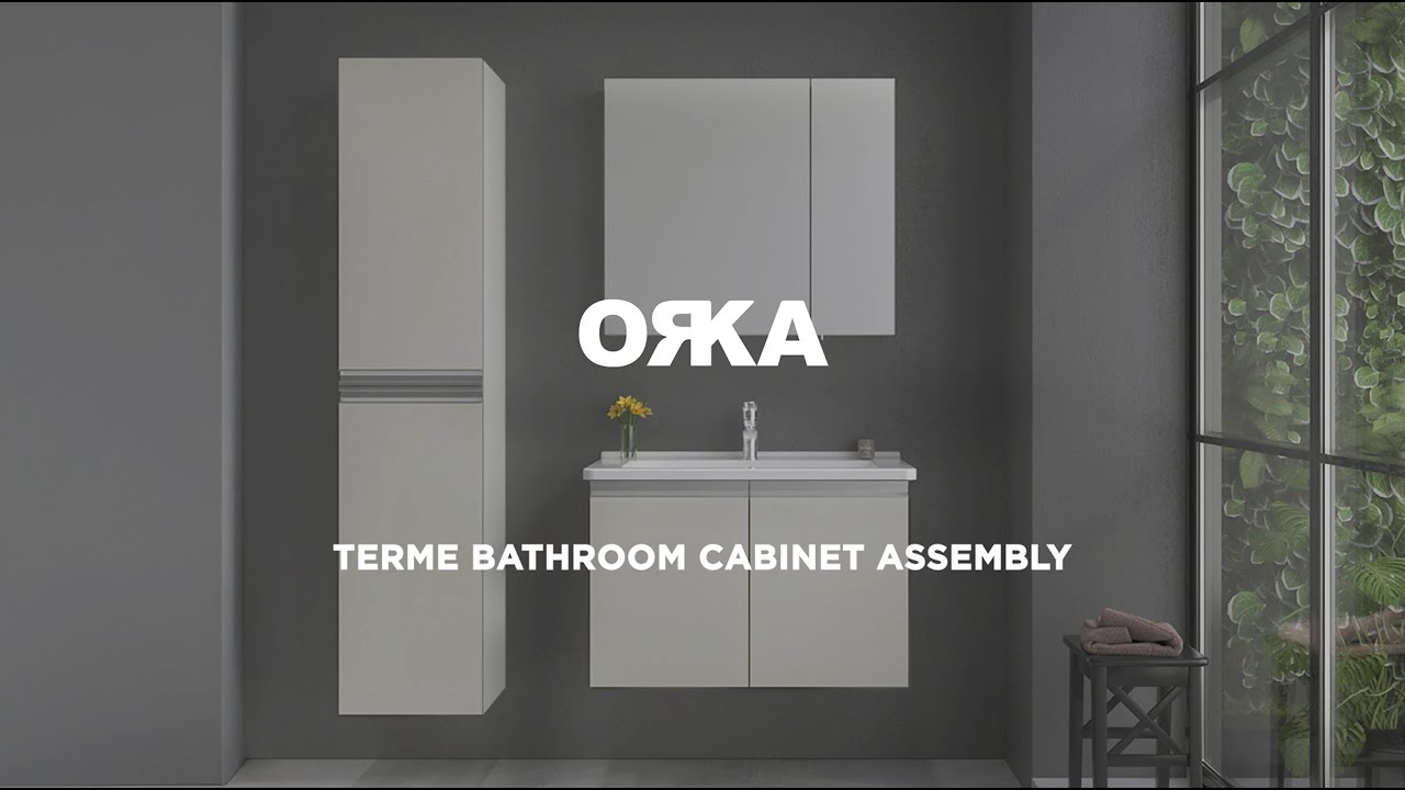 TERME Bathroom Vanity | Installation Guide