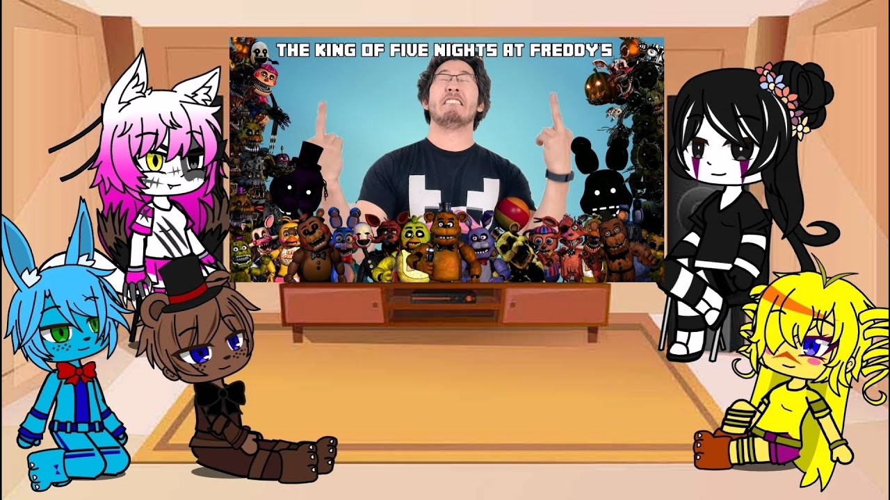 FNAF 2 Reacts to Markiplier FNAF Compilation [Part 2/9]