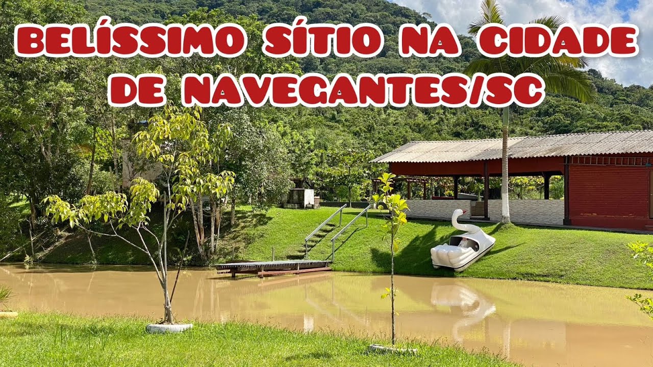 Sitio na cidade de Navegantes, um paraíso rural!