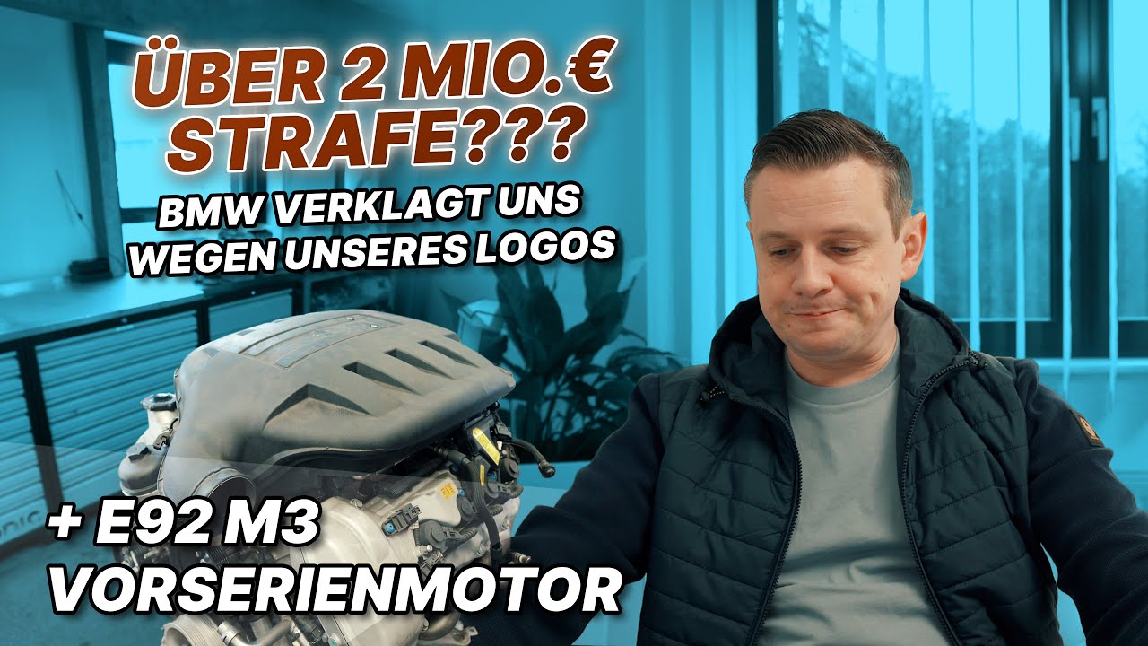 DAS habt IHR noch NIE gesehen! S65 VORSERIEN-MOTOR für den BMW E92 M3 + Update zur KLAGE von BMW