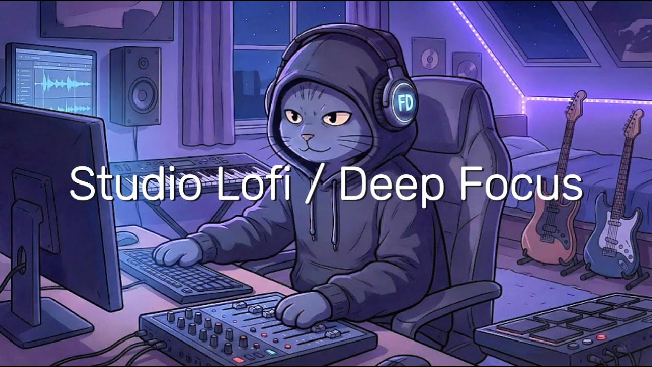 Studio Flow &mdash; Deep Focus Lofi Guitar &bull; Work & Coding &bull; 2:40:00