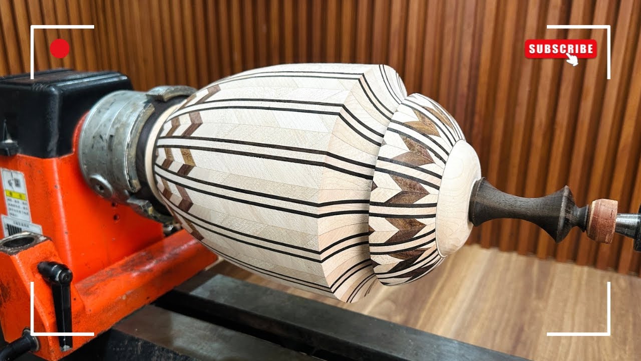 Unbelievable Woodturning Pattern Revealed on the Lathe! Woodturning