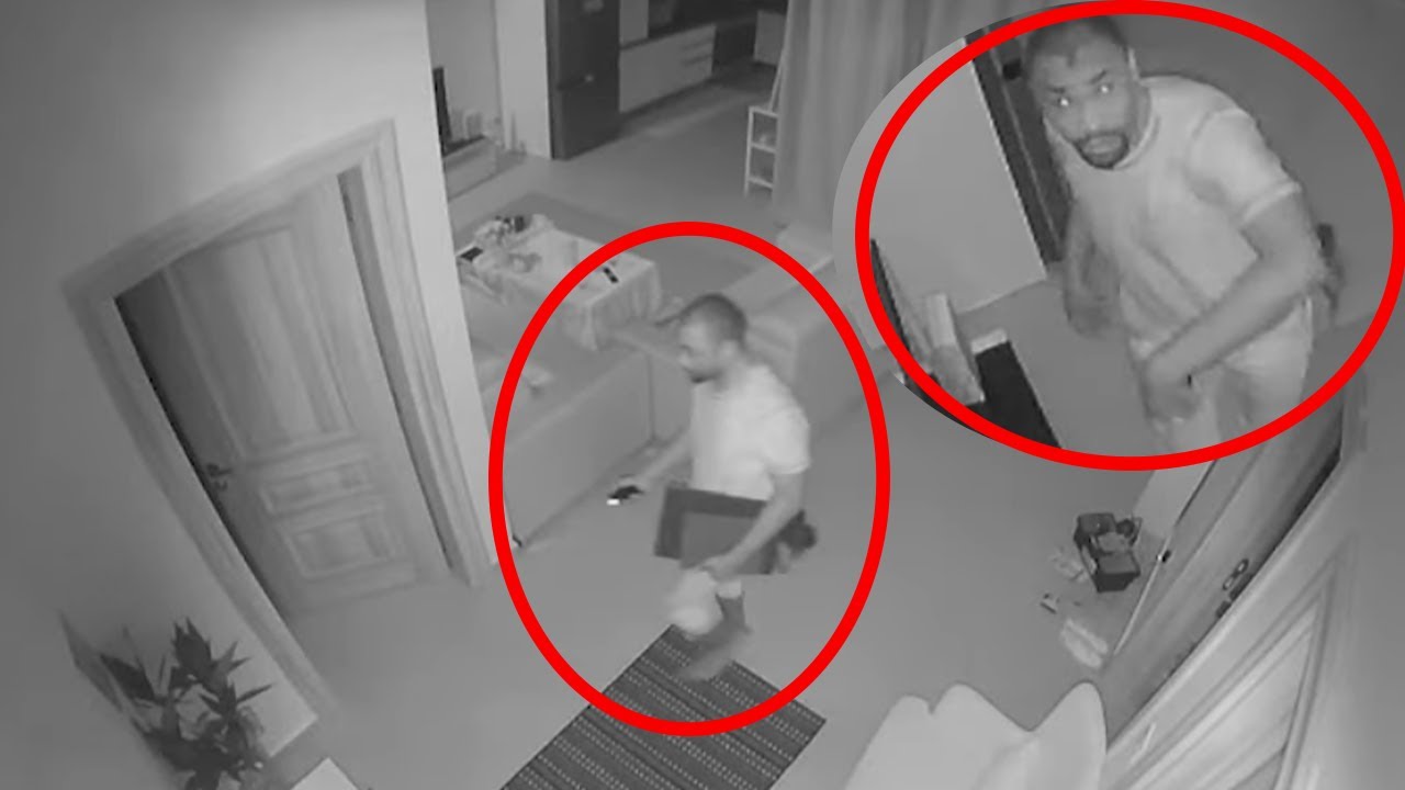 Kawteef filmé par une caméra de surveillance, regardez ce voleur