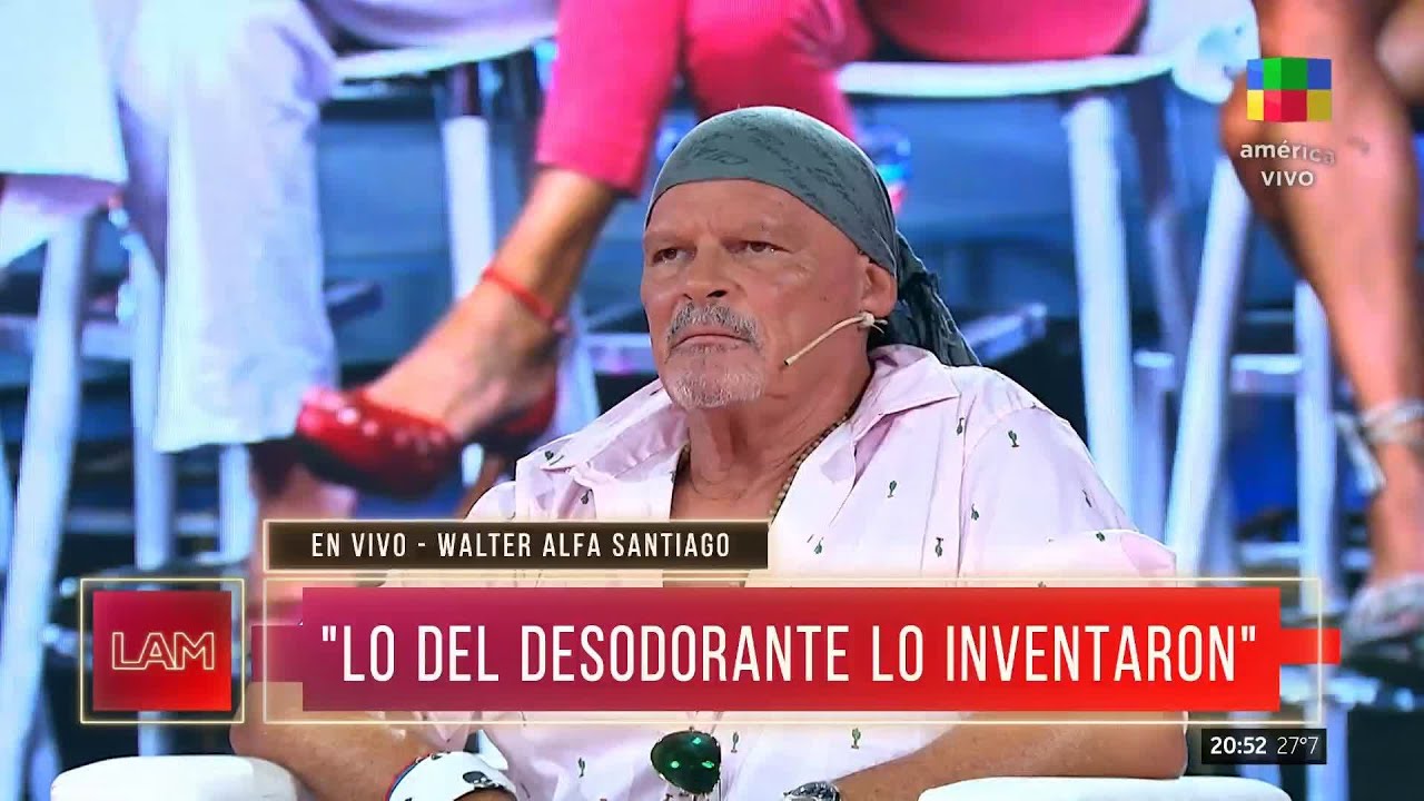 🎙️ Walter ALFA Santiago: 