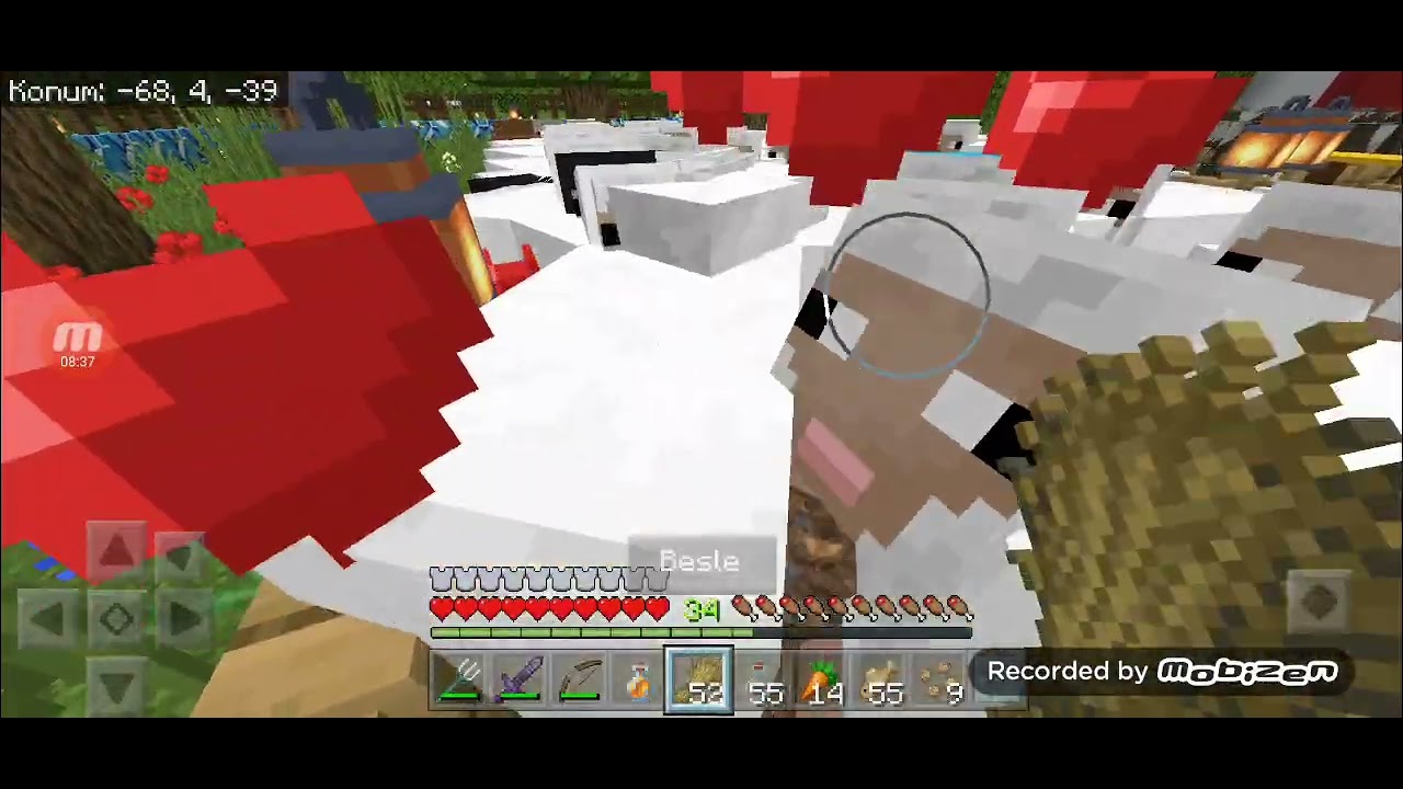 Huzurlu Köy Macerası 🌲 Minecraft köyüm 🌲 1.BÖLÜM 🔥