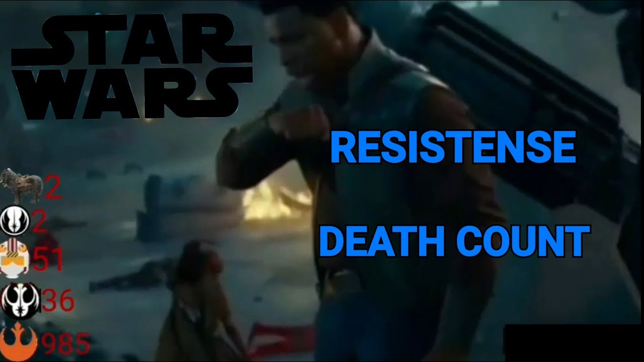 Star Wars Saga Resistance Death Count