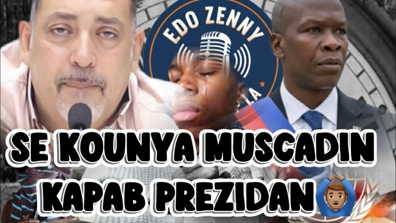 Edo Zenny réagit au rapport Bunih concernant le commissaire Muscadin et ouvre un débat national 🇭🇹