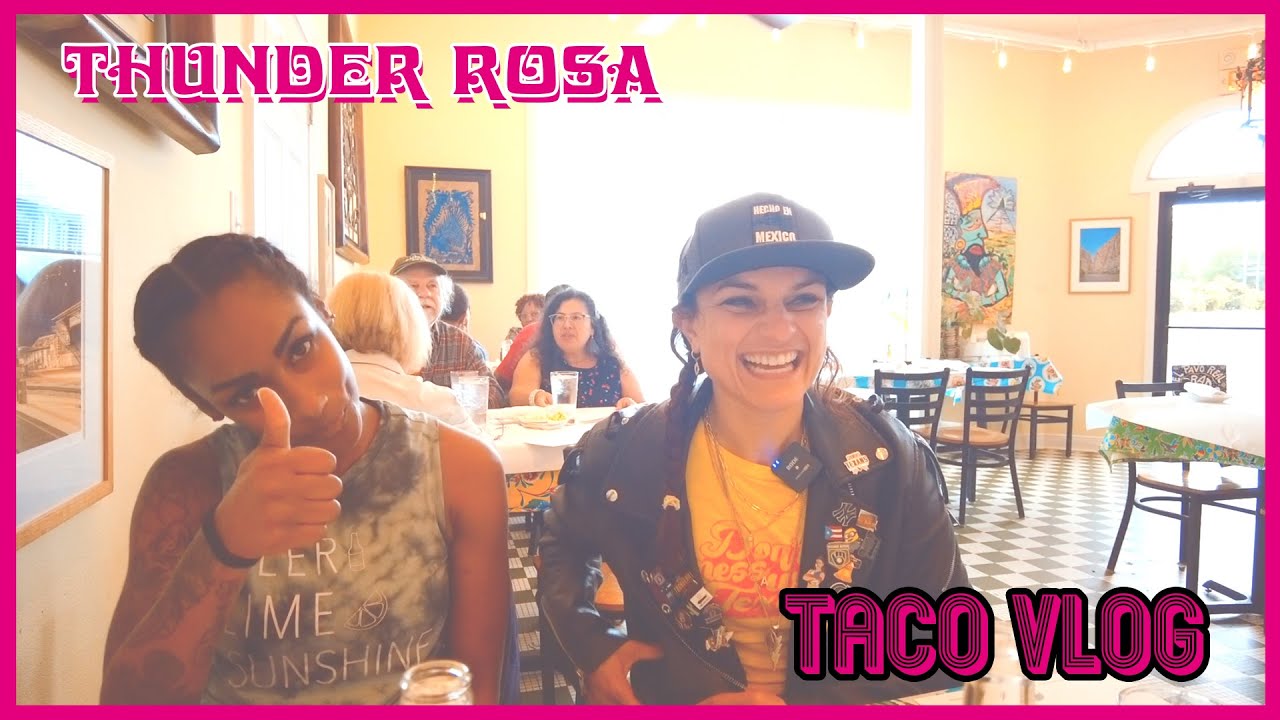 Red velvet eating tacos