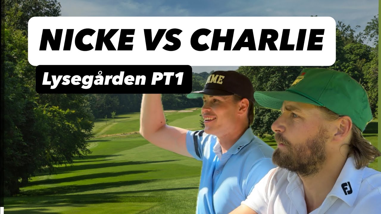 1V1 Matchspel: Nicke vs Charlie På Lysegårdens GK