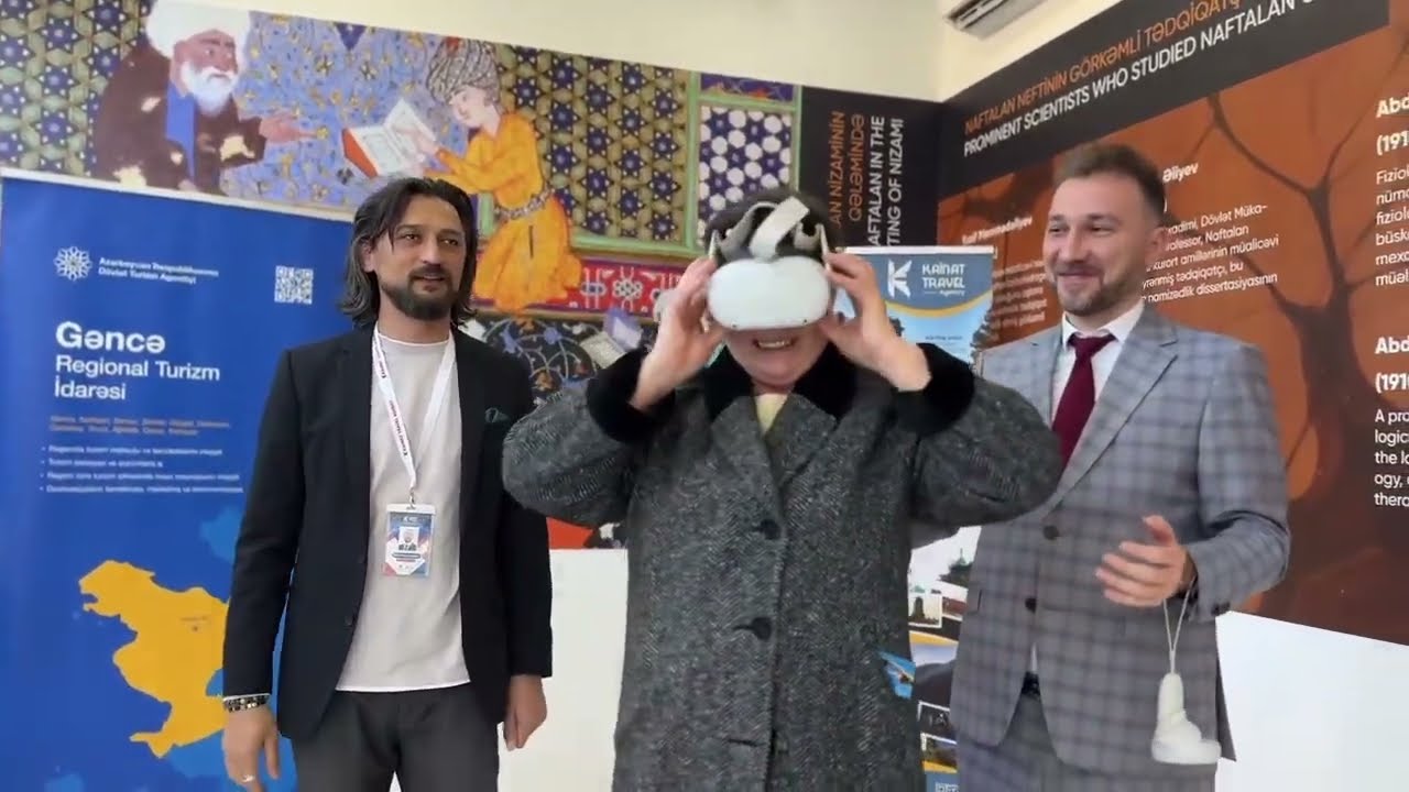 Naftalanda Qərb regionu və Qarabağın turizm imkanları VR formatında təqdim edilib