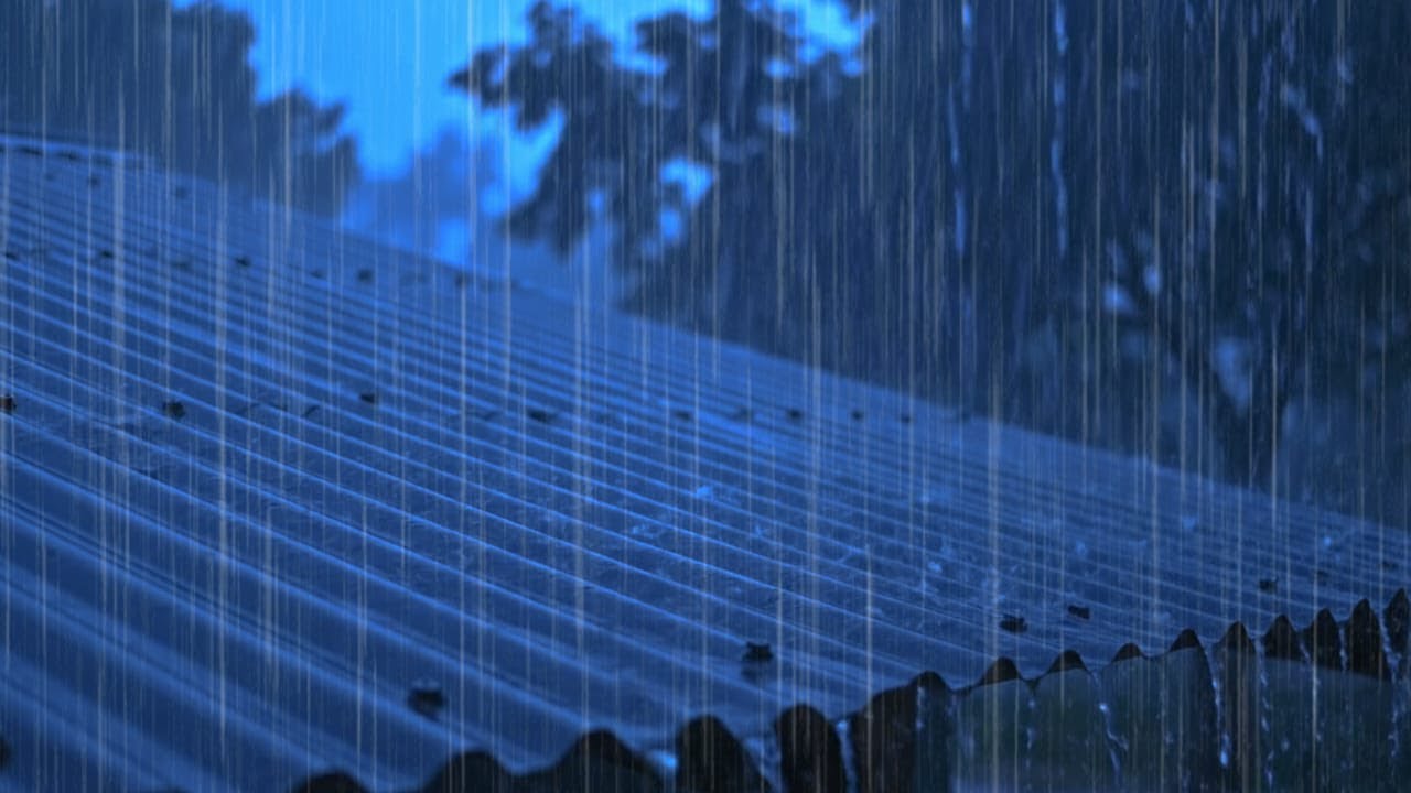 🔴 RAIN ON ROOF AT NIGHT 🌧️ Relaxing Rain Sounds for Deep Sleep