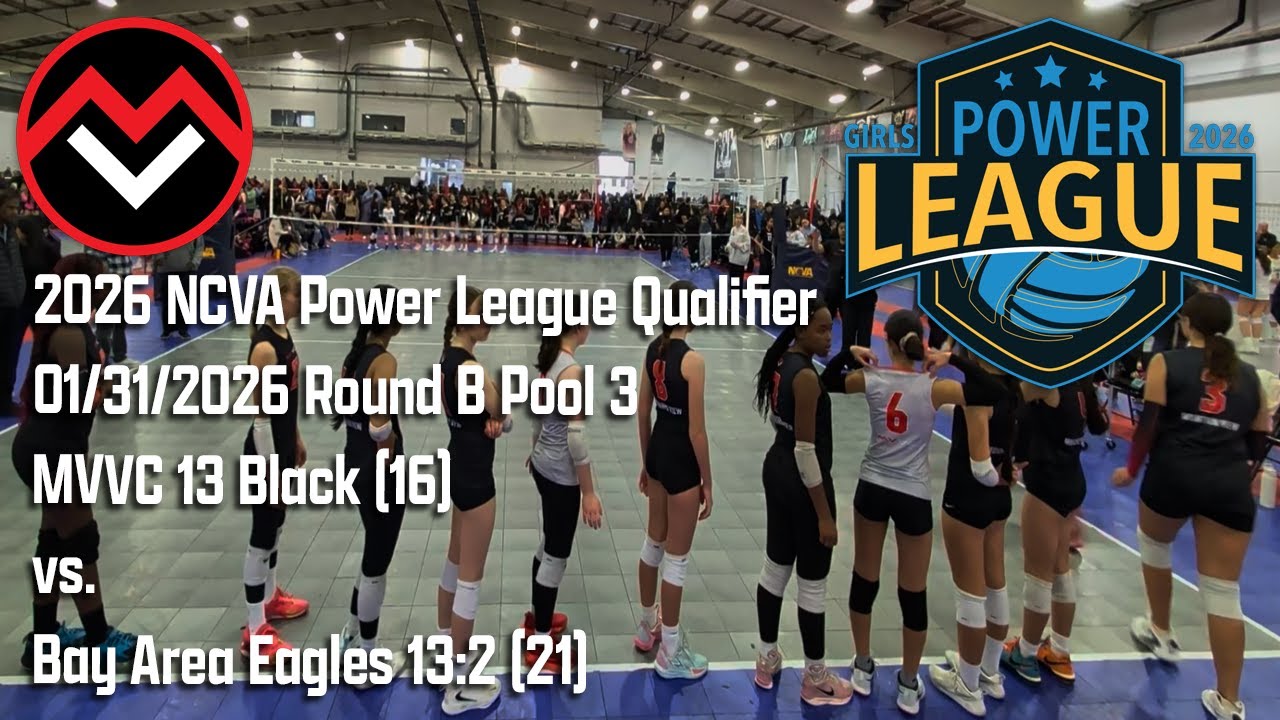 2026 NCVA PLQ: MVVC 13 Black vs Bay Area Eagles 13:2