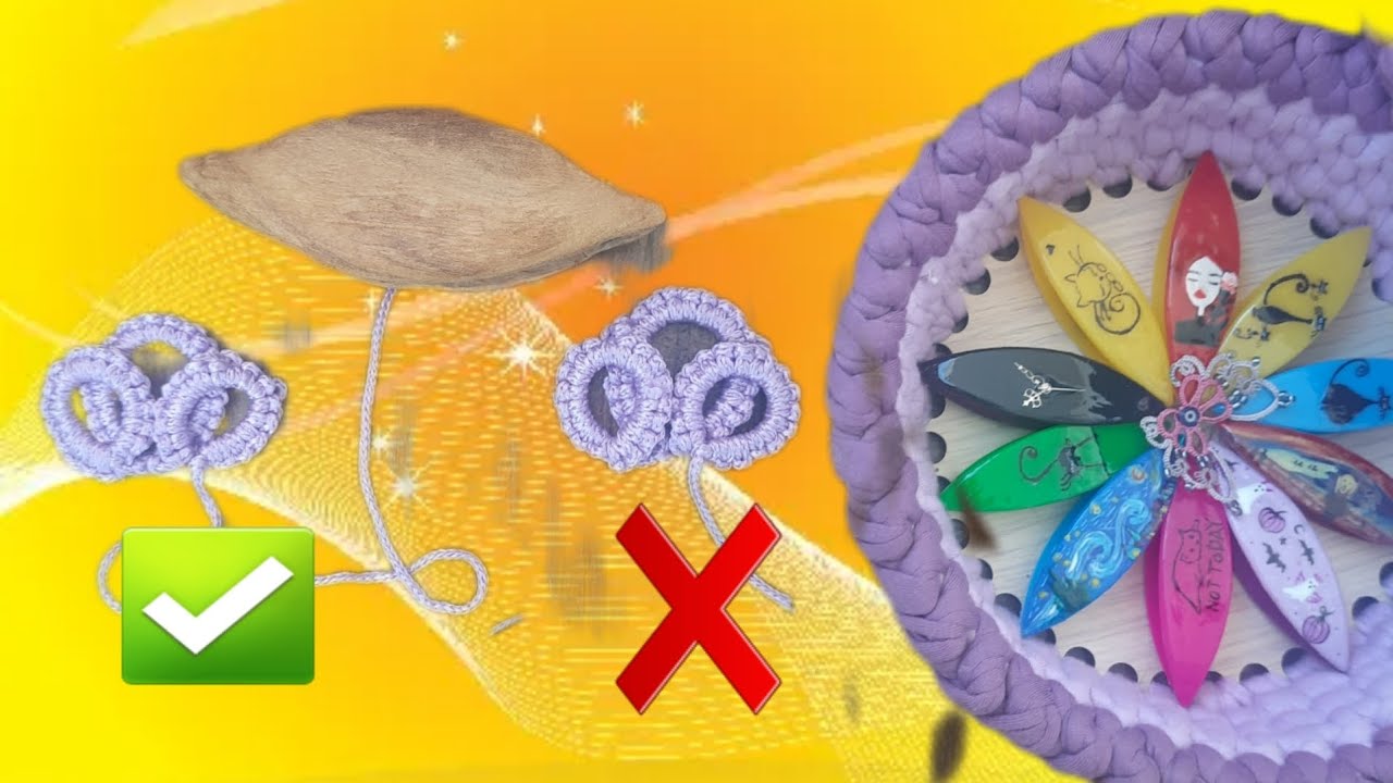  آموزش گیپوربافی زیورآلات | بافت تمیز و ظریف Tatting Jewelry Tutorial | Neat & Clean Tatting