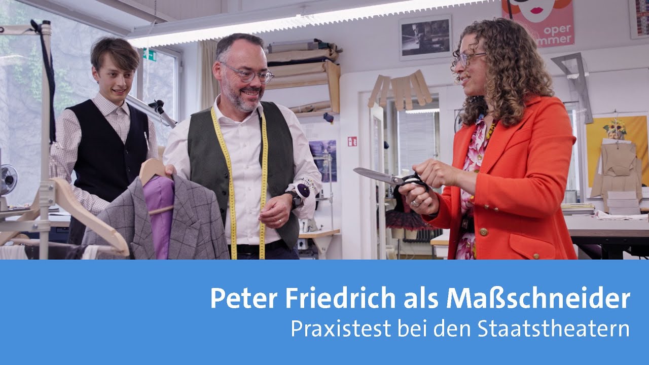 Peter Friedrich im Praxistest bei den Staatstheatern Stuttgart