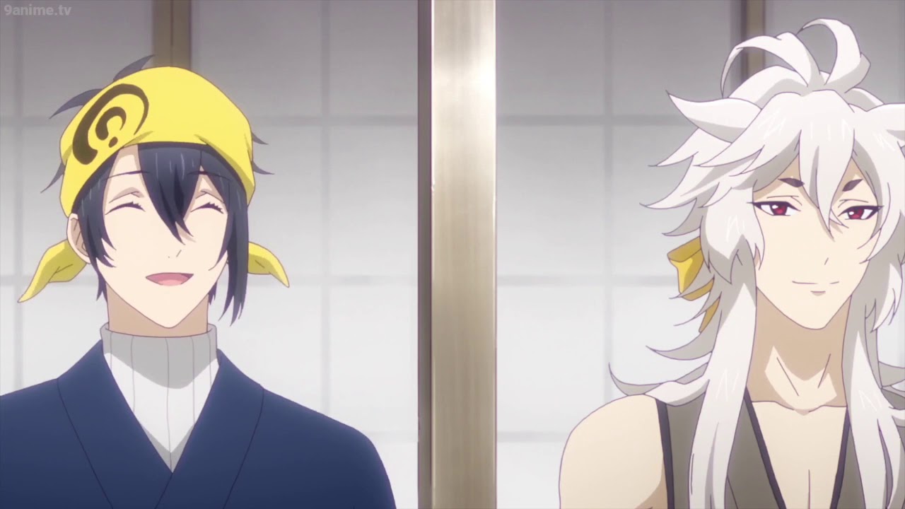 every time mikazuki laughs (anime)